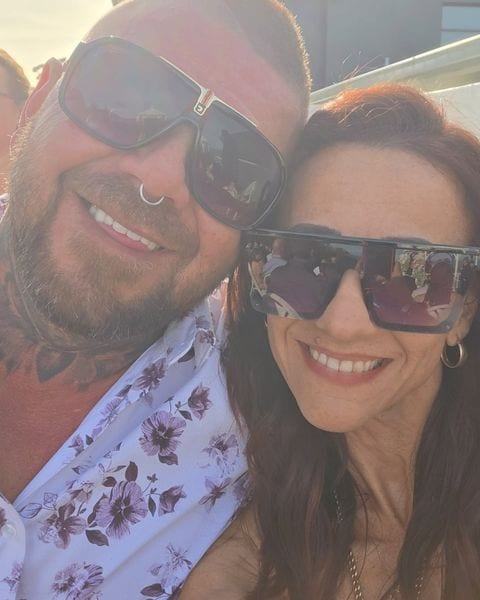 Jason and Bec, owners of JMG Transport